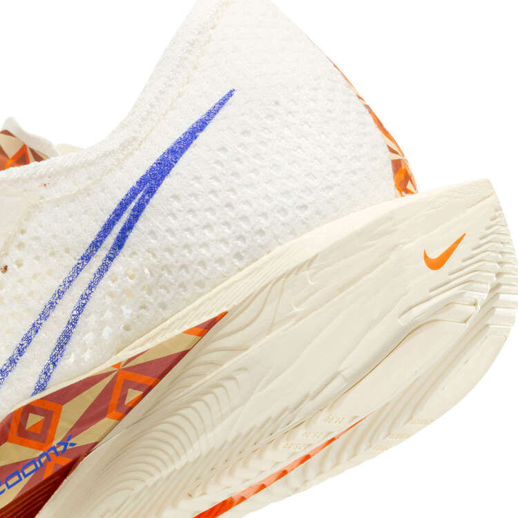 Nike ZoomX Vaporfly Next% 3 Premium Mens Running Shoes Orange/Blue US 8, Orange/Blue, rebel_hi-res
