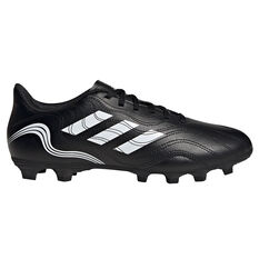 adidas Copa Sense .4 Football Boots Black/White US Mens 6 / Womens 7, Black/White, rebel_hi-res