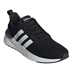adidas Racer TR21 Mens Casual Shoes, Black/White, rebel_hi-res