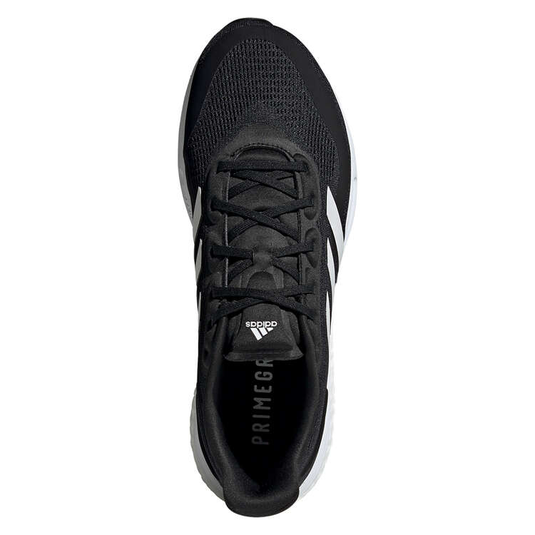 adidas Supernova Mens Running Shoes Black/White US 9.5, Black/White, rebel_hi-res