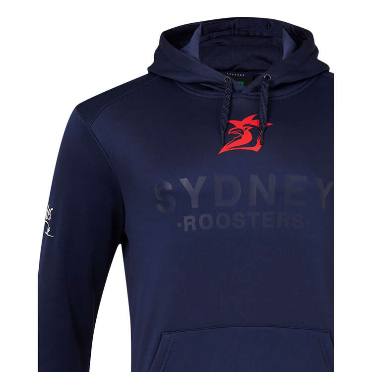 Sydney Roosters 2024 Mens Travel Hoodie Navy S, Navy, rebel_hi-res
