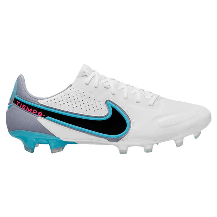 Nike Tiempo Legend 9 Elite Football Boots White/Blue Mens 10 / Womens 11.5 Rebel Sport
