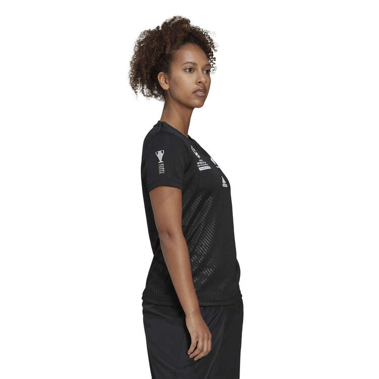 Black Ferns Womens 2022 Rugby World Cup Replica Jersey, Black, rebel_hi-res