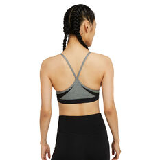 Nike Womens Dri-FIT Indy Padded Sports Bra, Grey, rebel_hi-res