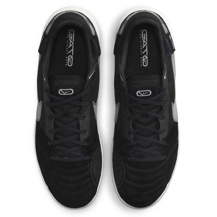 Nike Streetgato Indoor Soccer Shoes, Black, rebel_hi-res