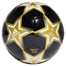 UEFA Champions League Pyrostorm Club Replica Soccer Ball Black 3, Black, rebel_hi-res