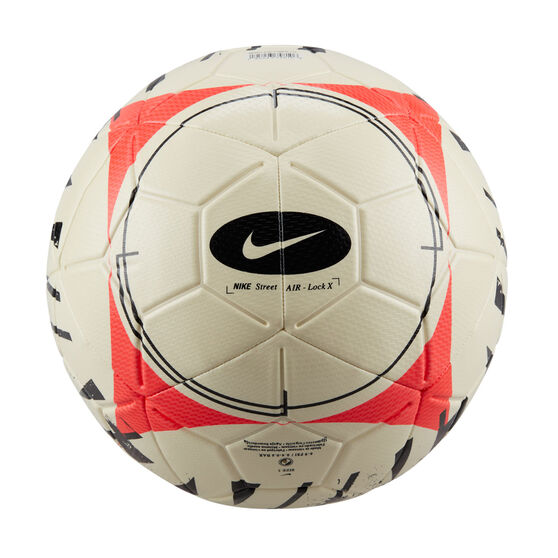 Nike Airlock Street Soccer Ball White 5, White, rebel_hi-res