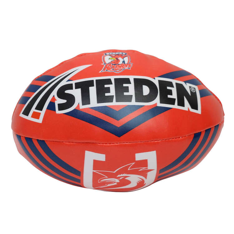 Steeden NRL Sydney Roosters Sponge Supporter Ball, , rebel_hi-res
