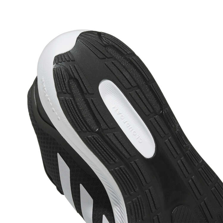 adidas Runfalcon 3.0 Kids Running Shoes, Black/White, rebel_hi-res
