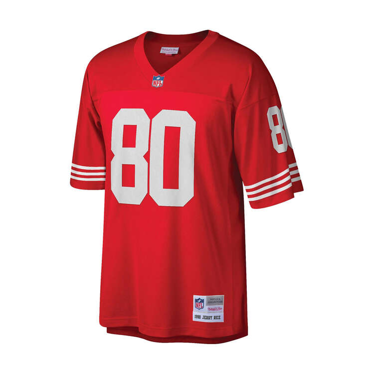 San Francisco 49ers Jerry Rice Mens Jersey Red S, Red, rebel_hi-res
