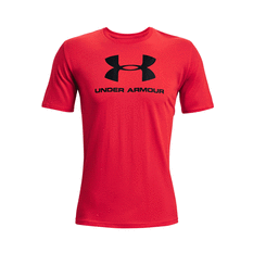 Under Armour Sportstyle Left Chest Tee Red S, , rebel_hi-res