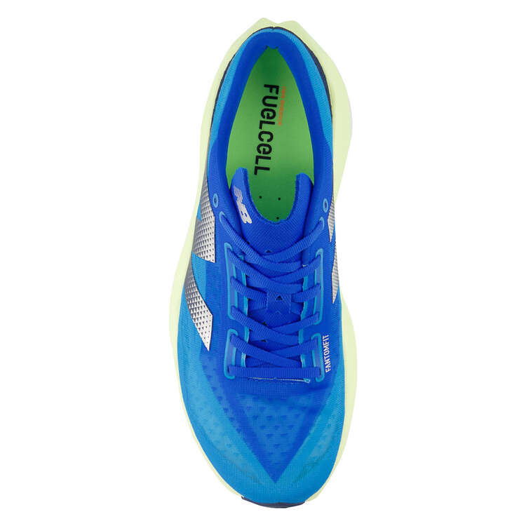 New Balance FuelCell Rebel V4 Mens Running Shoes, Blue/Black, rebel_hi-res