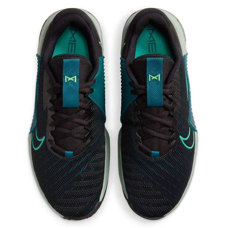 Nike Metcon 9 Mens Training Shoes, Black/Green, rebel_hi-res