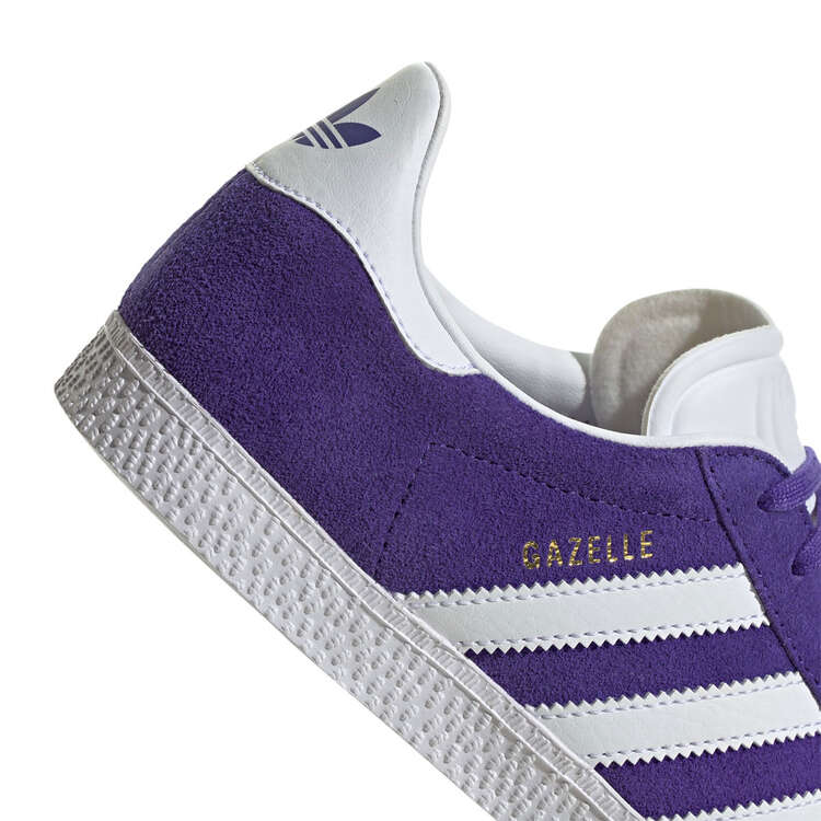 adidas Originals Gazelle GS Kids Casual Shoes, Royal Blue/White, rebel_hi-res
