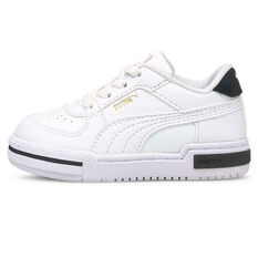 Puma CA Pro Heritage Kids Casual Shoes White/Black US 4, White/Black, rebel_hi-res