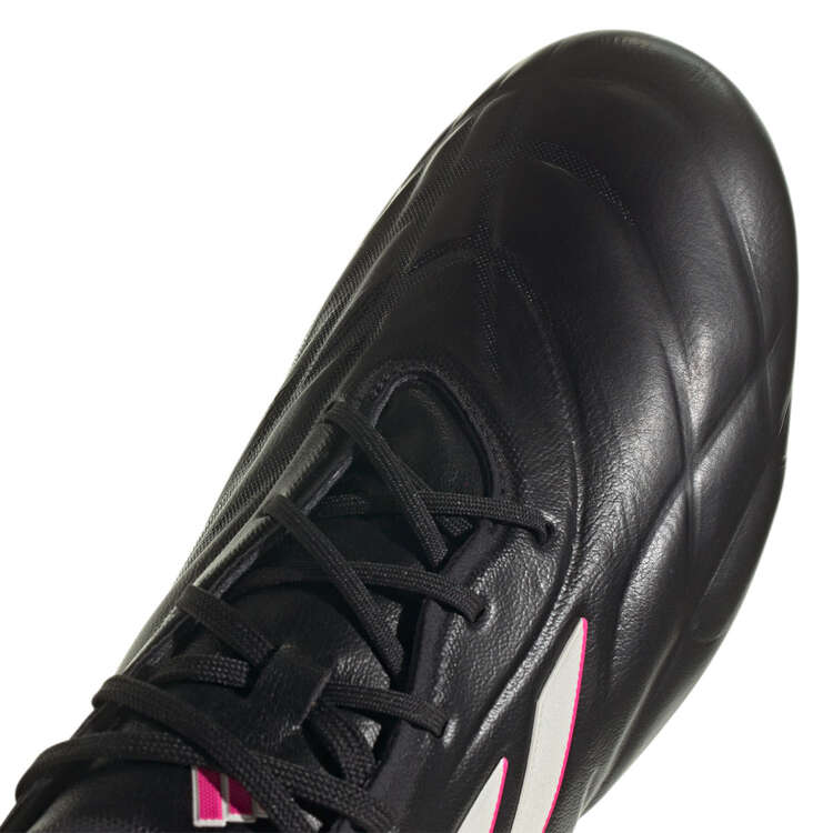 adidas Copa Pure .1 Football Boots, Black/Silver, rebel_hi-res
