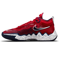 Nike Air Zoom G.T. Run Basketball Shoes Red US 7, Red, rebel_hi-res
