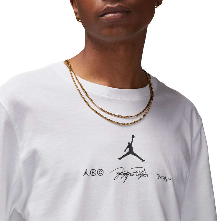 Jordan Mens Graphic Long Sleeve Tee White XL, White, rebel_hi-res
