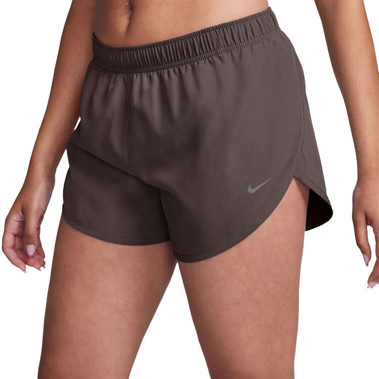 Nike One Womens Tempo Brief-Lined Shorts Brown XS, Brown, rebel_hi-res