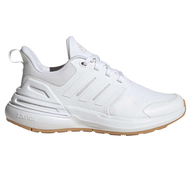 adidas RapidaSport Bounce Kids Casual Shoes White US 1, White, rebel_hi-res