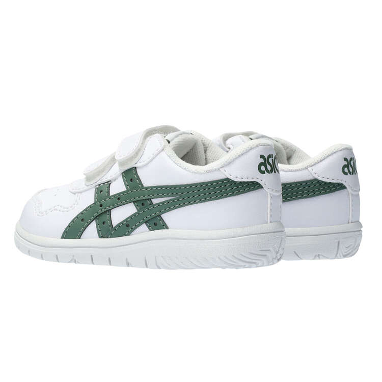 Asics Japan S Toddlers Shoes, White/Green, rebel_hi-res