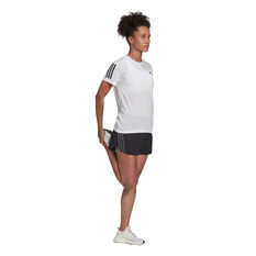 adidas Womens Run Icons 3-Stripes Running Shorts, Black, rebel_hi-res