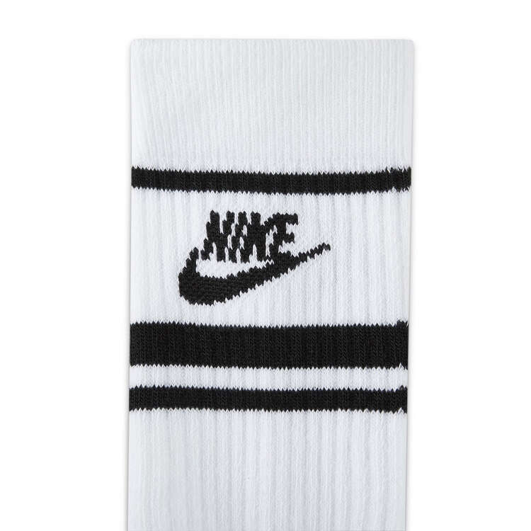 Nike Sportswear Dri-FIT Everyday Socks (3 Pack) White M, White, rebel_hi-res
