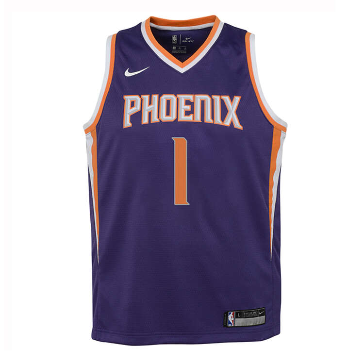 Devin Booker Phoenix Suns Nike City Edition Swingman Jersey Men's  Medium NBA #1