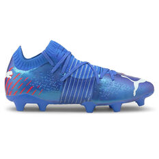 Puma Future Z 1.2 Football Boots Blue/Red US Mens 7 / Womens 8.5, Blue/Red, rebel_hi-res