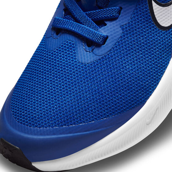 Nike Star Runner 3 PS Kids Running Shoes, Royal/White, rebel_hi-res