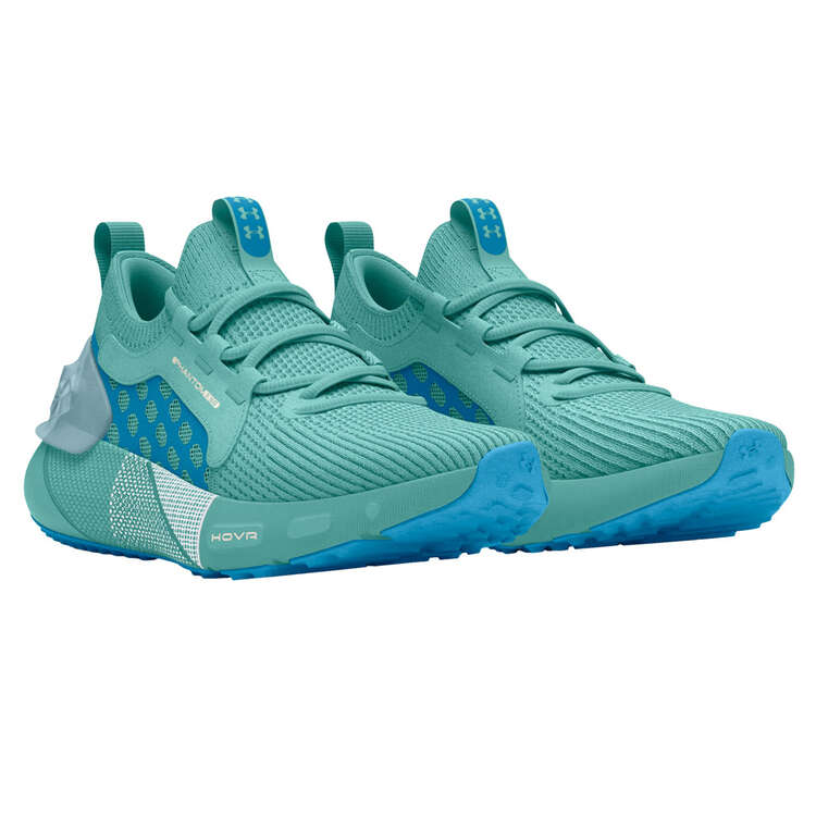 Under Armour HOVR Phantom 3 GS Kids Running Shoes, Turquoise, rebel_hi-res