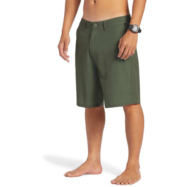 Quiksilver Mens Ocean Union Amphibian 19in Board Shorts, Khaki, rebel_hi-res