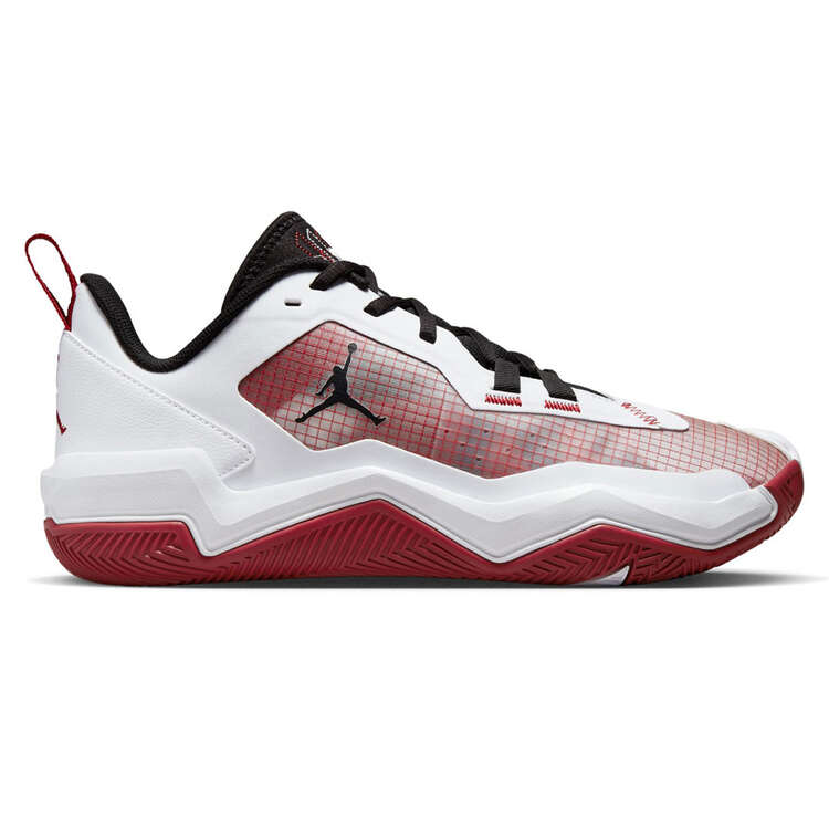 Jordan One Take 4 Basketball Shoes White/Red US Mens 7 / Womens 8.5, White/Red, rebel_hi-res