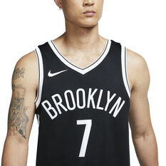 Nike Brooklyn Nets 2021/22 Mens Icon Edition Swingman Jersey, Black, rebel_hi-res