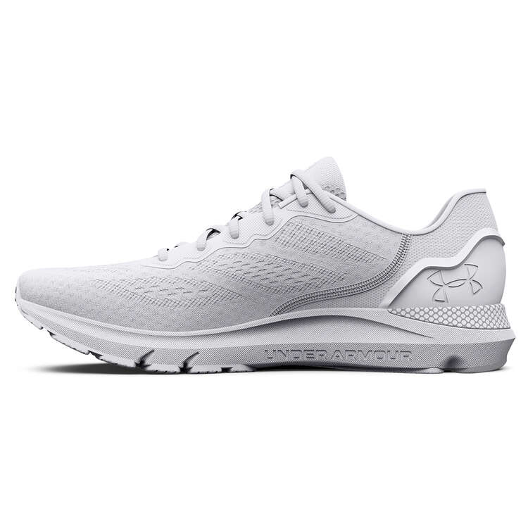 Under Armour HOVR Sonic 6 Mens Running Shoes, White/Metallic, rebel_hi-res