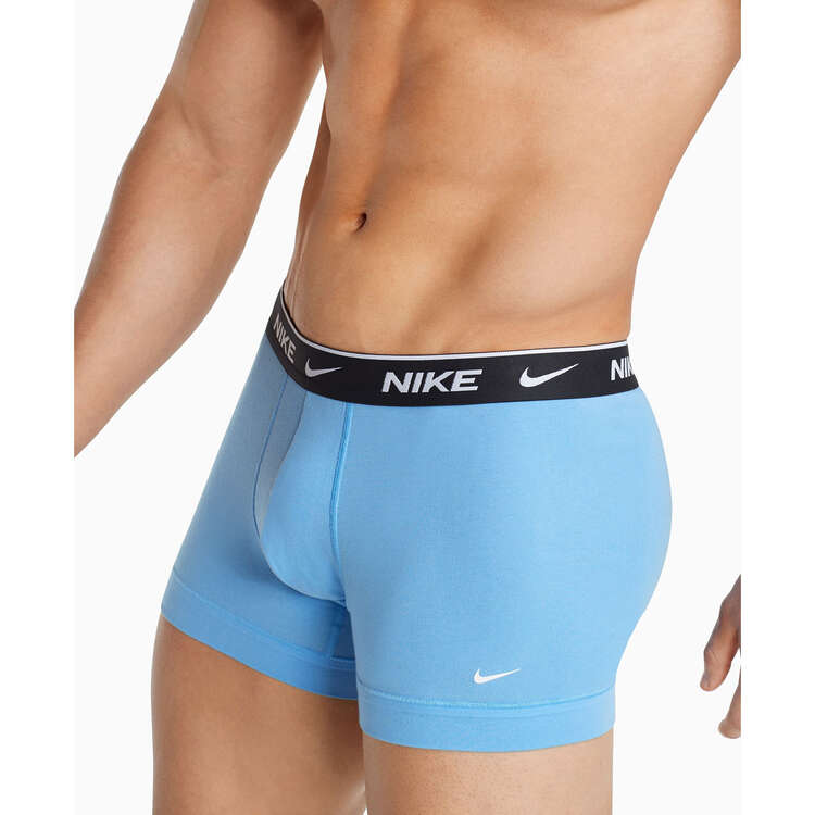 Nike Mens Everyday Cotton Trunks 3 Pack, Multi, rebel_hi-res