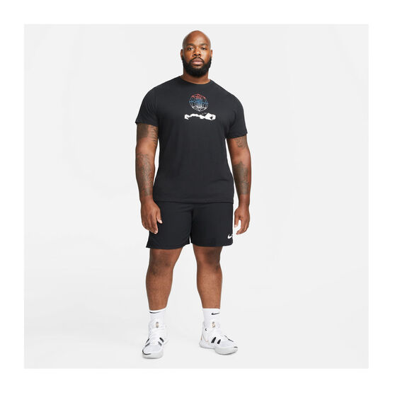 Nike Kyrie Irving Mens Dri-FIT Logo Tee, Black, rebel_hi-res