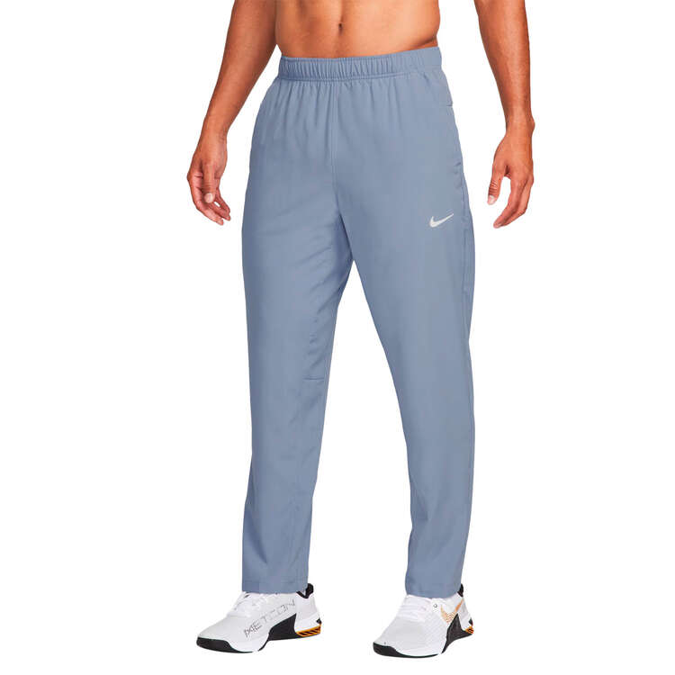 Nike Mens Form Dri-FIT Open-Hem Versatile Track Pants Cyan XS, Cyan, rebel_hi-res