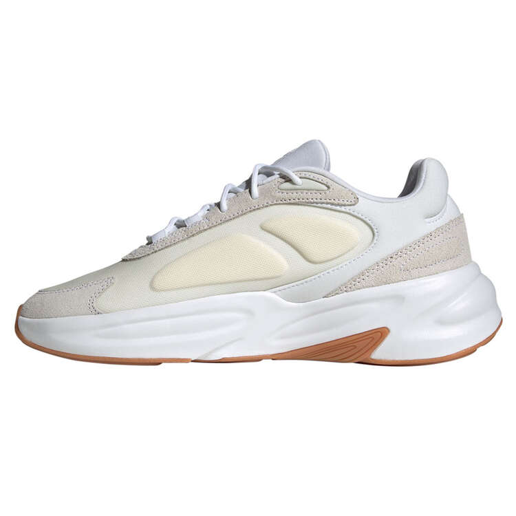 adidas Ozelle Cloudfoam Casual Shoes White/Gum US Mens 4 / Womens 5, White/Gum, rebel_hi-res