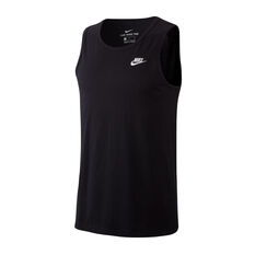 Nike Mens Sportswear Club Tank, Black, rebel_hi-res