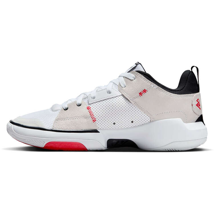 Jordan One Take 5 Basketball Shoes White/Red US Mens 7 / Womens 8.5, White/Red, rebel_hi-res