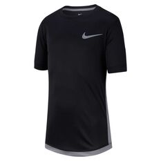 Nike Boys Dri-FIT Trophy Training Tee Black / Grey XS, Black / Grey, rebel_hi-res