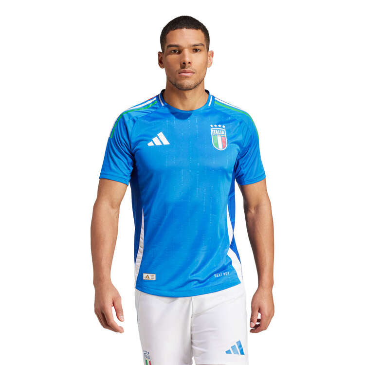 Italy 2024/25 Authentic Home Jersey Blue S, Blue, rebel_hi-res