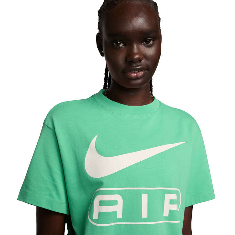 Nike Air Womens Boyfriend Tee, Green, rebel_hi-res