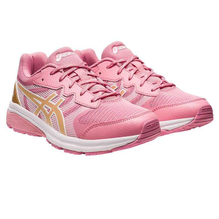 Asics GEL Netburner Professional 3 Kids Netball Shoes, Pink/White, rebel_hi-res