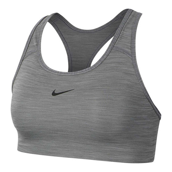 Nike Womens Medium Support Sports Bra, Grey, rebel_hi-res
