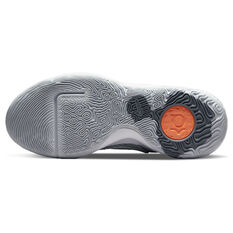 Nike KD Trey 5 IX Basketball Shoes, Silver/White, rebel_hi-res