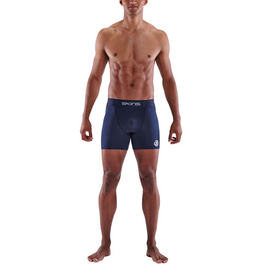 SKINS Mens Series 1 Compression Shorts, Navy, rebel_hi-res