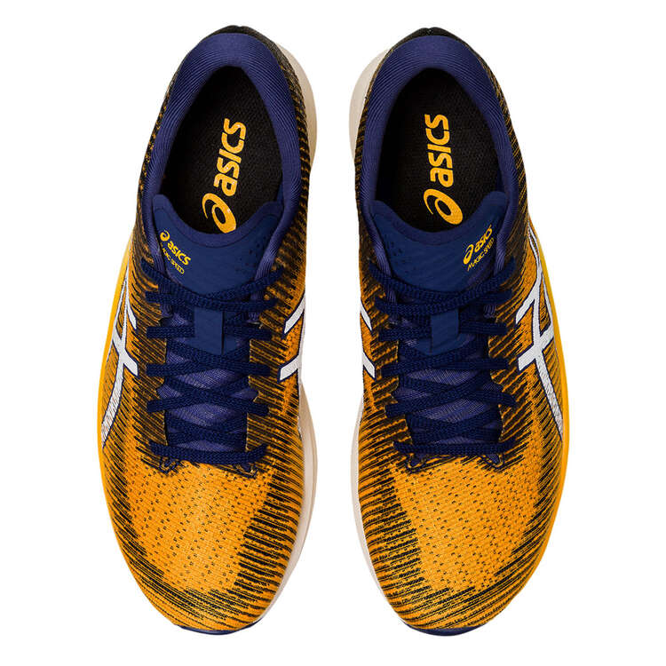 Asics Magic Speed 2 Mens Running Shoes, Orange/Navy, rebel_hi-res