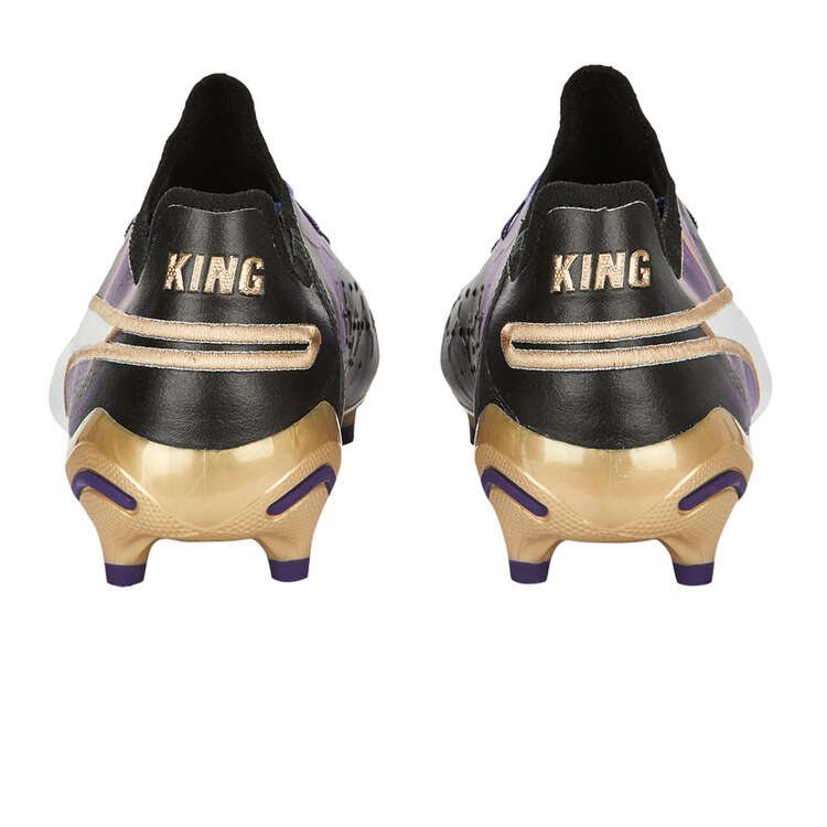 Puma King Ultimate Elements Football Boots, Black/Gold, rebel_hi-res